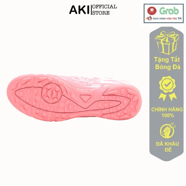 Giày Đá Banh Nam Cỏ Nhân Tạo Newmos Neo Sense Plus Hồng Thể Thao Thời Trang Chính Hãng - Np002