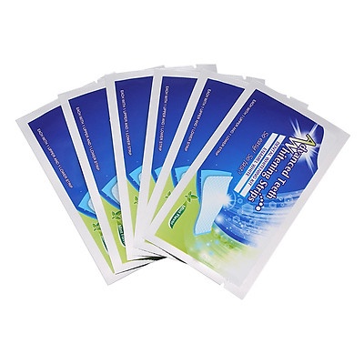 Full hộp 7 cặp - 14 miếng dán trắng răng Advanced teeth whitening strips Chuẩn Mỹ