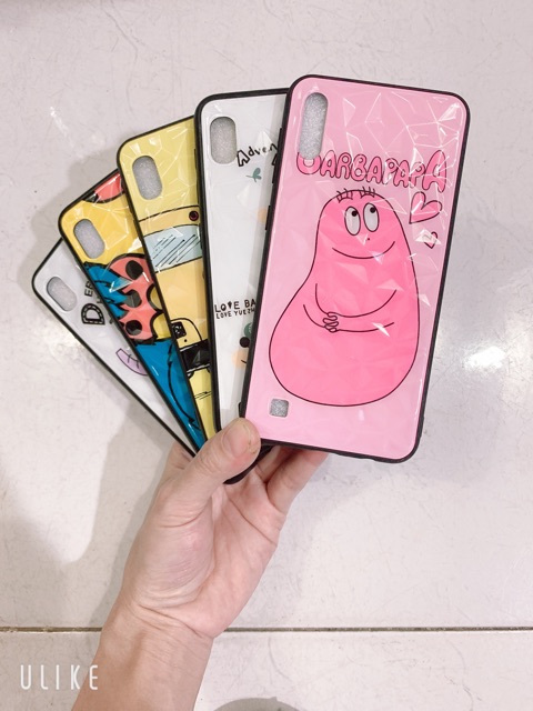 Ốp lưng sam sung A10 Vân đá kim cương 3D