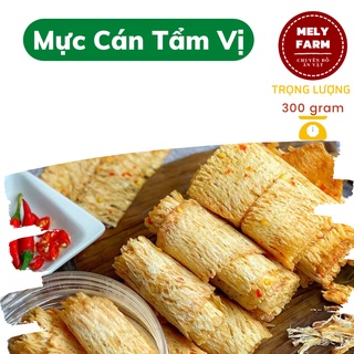 Mực cán tẩm vị 300g mely farm đồ ăn vặt