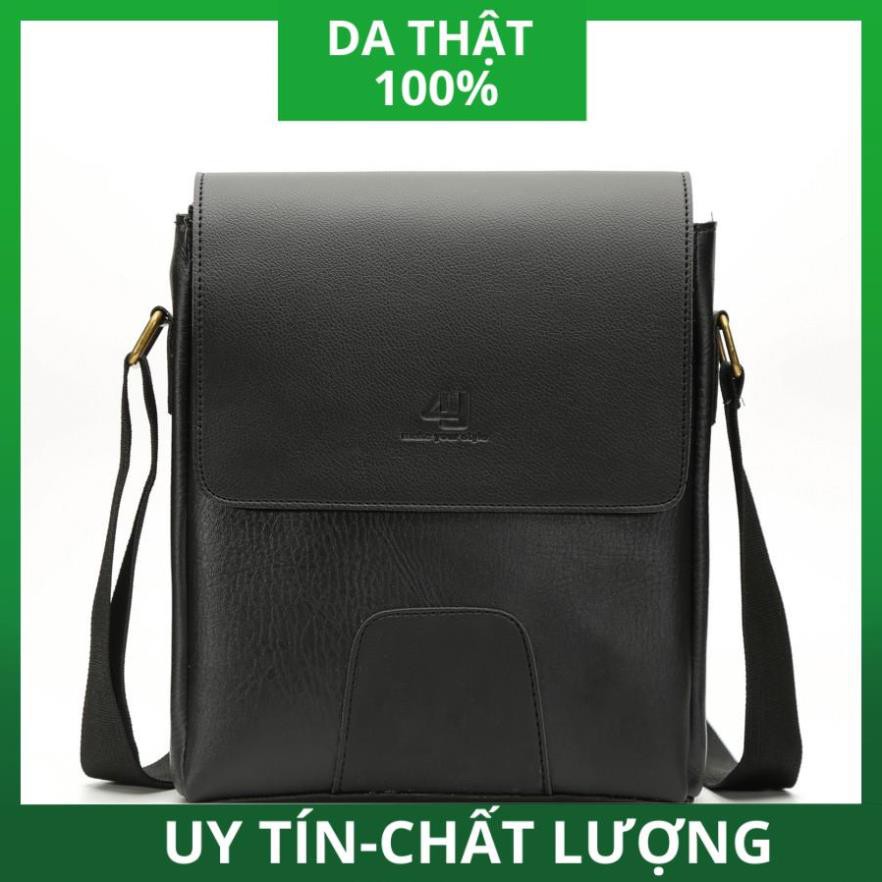 [ HÀNG CAO CẤP ] Túi Đeo Chéo Nam MCK Thời Tang D267 (đen -nâu) | BigBuy360 - bigbuy360.vn