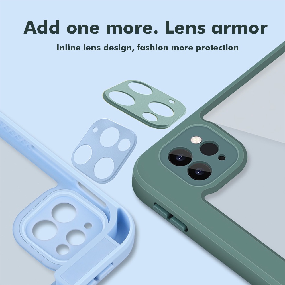 ipad Leather Case GOOJODOQ Detachable Acrylic iPad Case for iPad mini6 for iPad Gen9 Gen8 Gen7 10.2 11 inch 2020 2021 2018 for ipad Air4 10.9