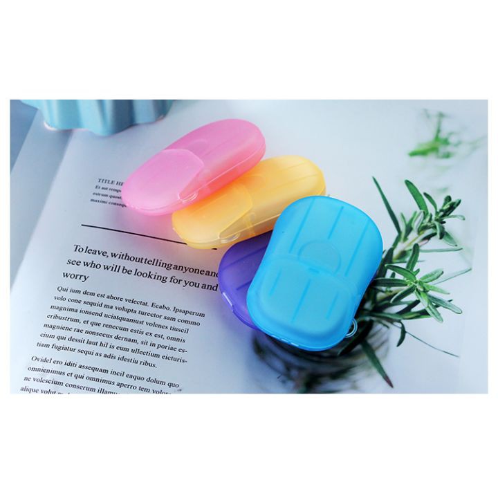 hộp xà phòng giấy tiện lợi,1 hộp được nhiều miếng,tiện lợi đi du lịch.đi học.đi làm,chống vi khuẩn bảo vệ sức khoẻ. | BigBuy360 - bigbuy360.vn