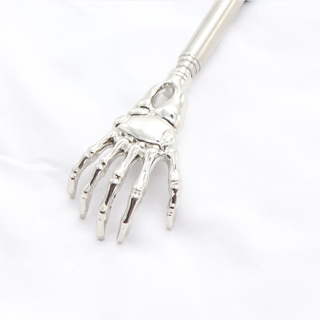 [Hàng mới về] Cây gãi lưng bằng thép không gỉ nhỏ gọn thuận tiện chất lượng cao