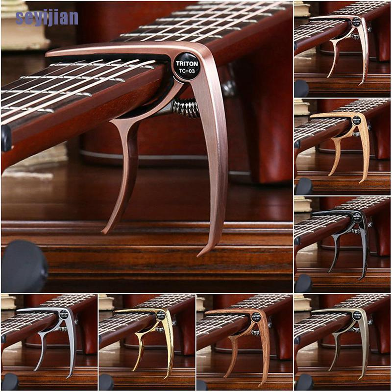 Kẹp Capo Có Lò Xo Thay Đổi Nhanh Chóng Cho Đàn Guitar Điện / Bass