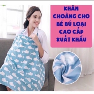 Khăn choàng bú kích thước 65* 95 cm