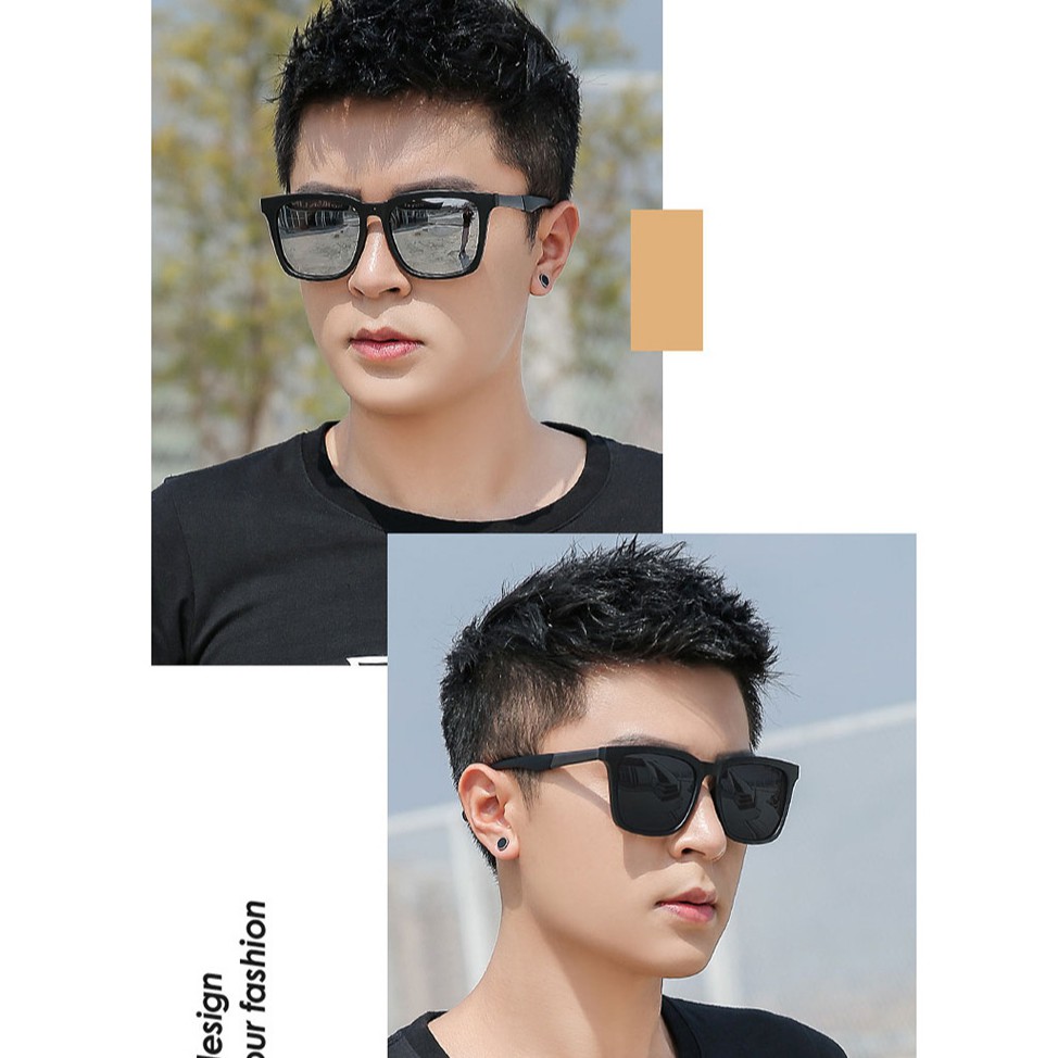 Kính mát nam gọng vuông thời trang 2020 | BigBuy360 - bigbuy360.vn