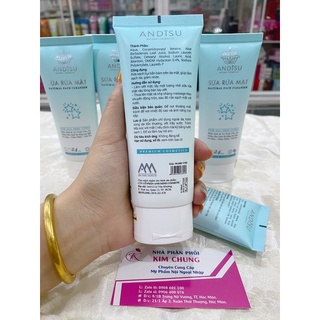 Sữa Rửa Mặt Dưỡng Trắng Da ANDISU