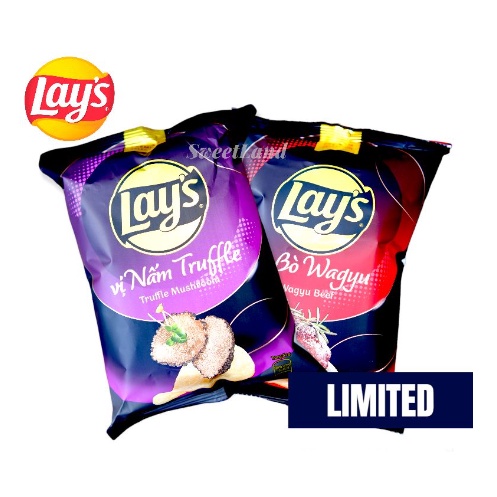 Bánh snack khoai tây Lays nhiều vị