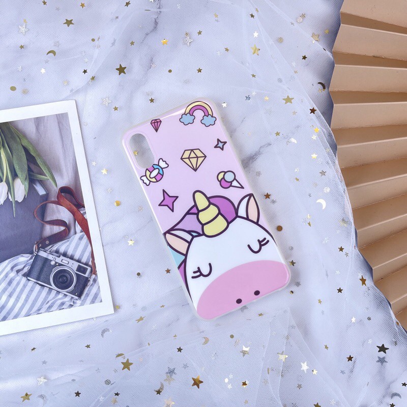 Ốp iphone Unicorn dành cho Iphone iPhone6/6s/6Plus/6sPlus/7Plus/8Plus/iPX/IPXS/Xs Max