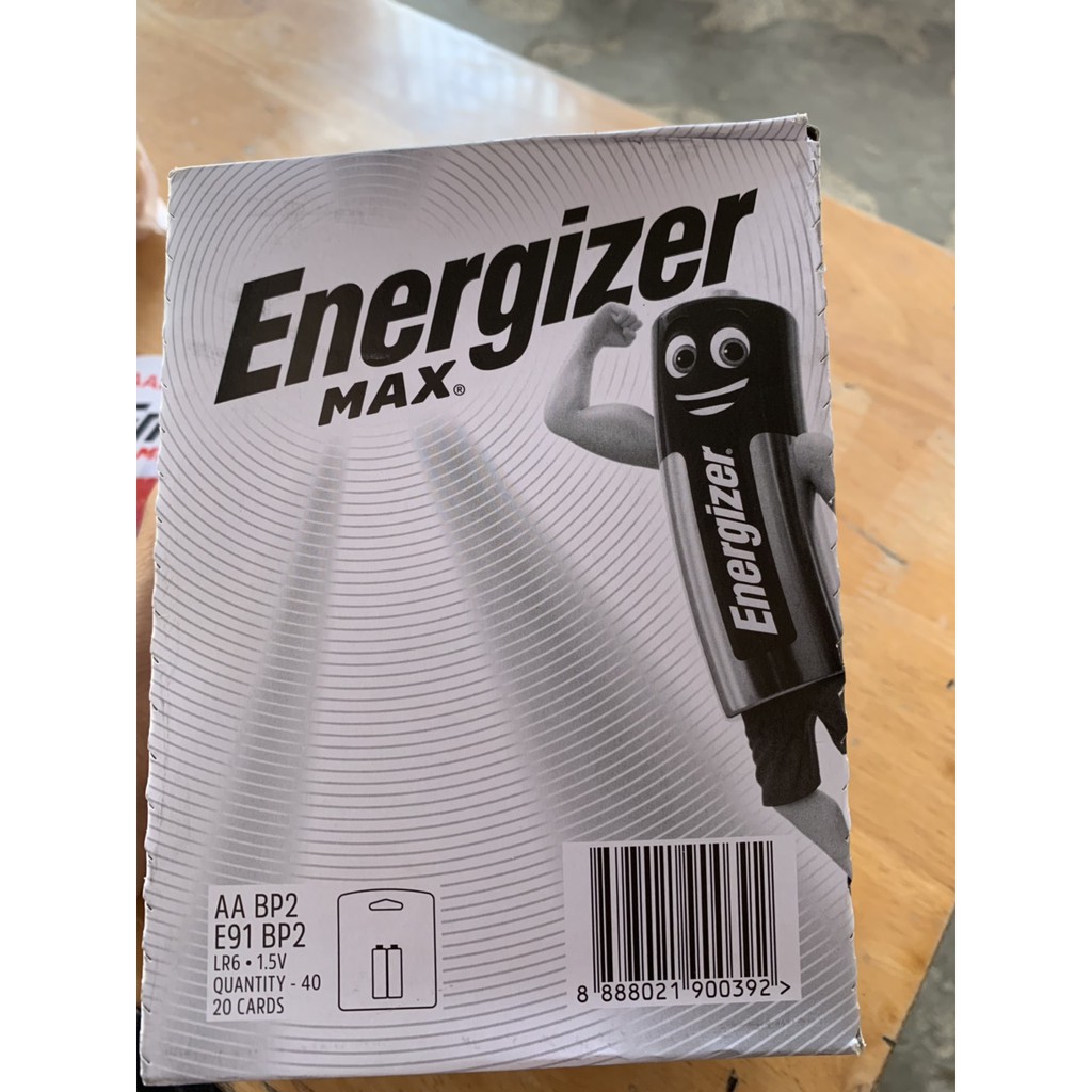 Hộp pin AA Energizer 20 vỉ Của DKSH