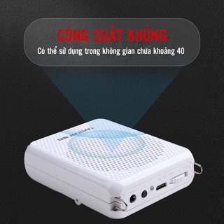 Máy Trợ Giảng Không Dây Takstar E126W Bluetooth, Nhỏ Gọn, Công Suất 8W, Mic Nhạy Chính Hãng Cao Cấp Bảo Hành 1 Năm
