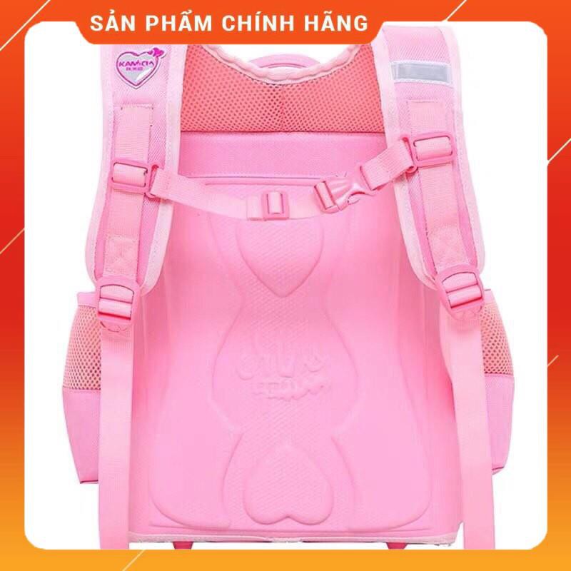 [Giảm 50%]  Cặp/ balo đựng sách vở chống gù cho bé gái hình công chúa chống gù lưng cao cấp