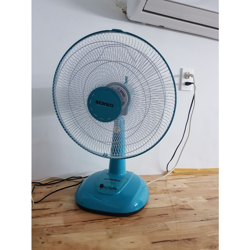 Quạt bàn Senko B1616 công suất 47W, 3 tốc độ gió, nhiều màu sắc - Hàng chính hãng - Bảo hành 2 năm
