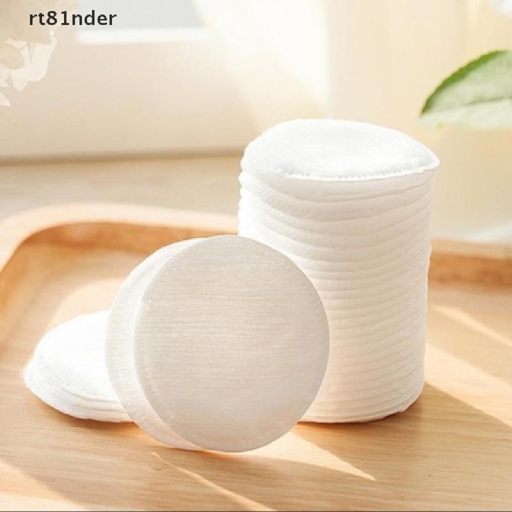 Set 100 Bông Tẩy Trang 100% Cotton Hình Tròn Mềm Mại Tiện Dụng
