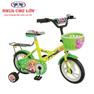 XE ĐẠP TRẺ EM 2 BÁNH NHỰA CHỢ LỚN 12 INCH 93