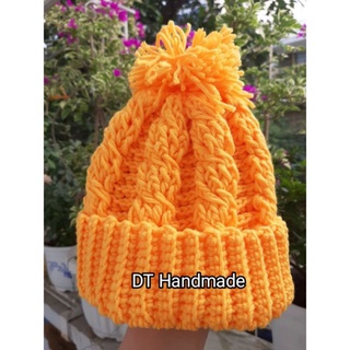Mũ Len Handmade Họa Tiết Hàn Quốc