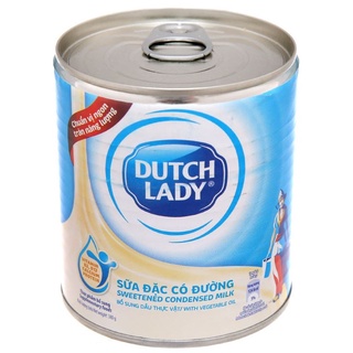 Sữa đặc có đường cô gái hà lan lon 380g - date xa - nắp khui