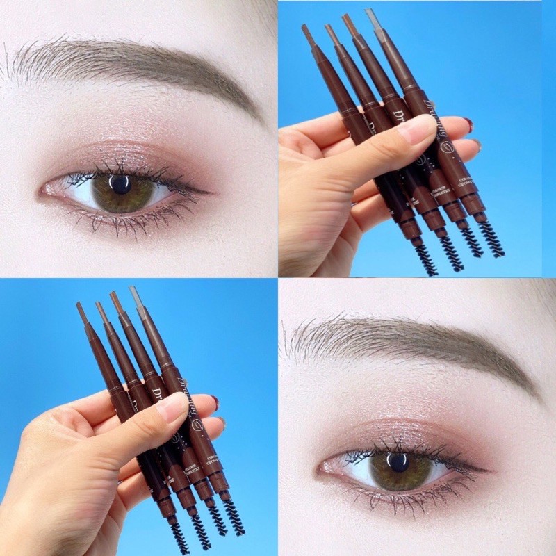 Bút Kẻ Mày 2 đầu Drawing Hiệu Ứng 3D Không Thấm Nước, Mồ Hôi, Lâu trôi (G13)