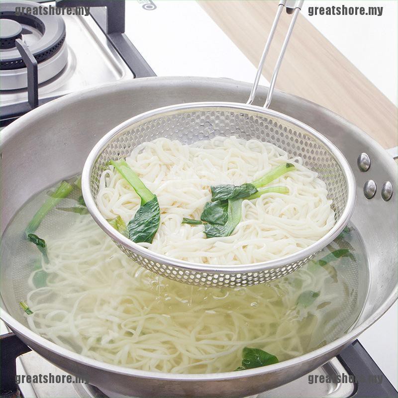 Muỗng Vớt Mì Pasta / Nấu Ăn Có Lỗ Ráo Dầu