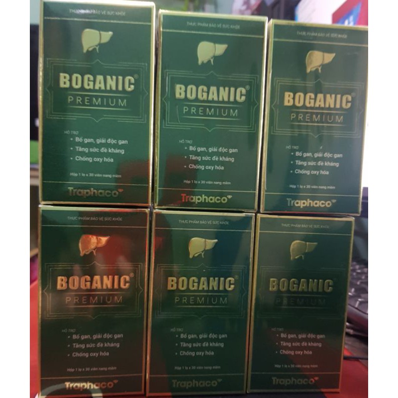 Boganic Premium Traphaco hàng cao cấp – Bổ gan, giải độc gan, tăng sức đề kháng, chống oxy hóa