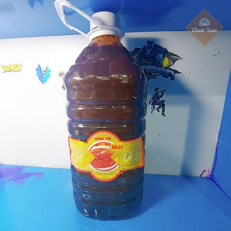 5 lít nước sốt bò trộn bánh tráng , mì xào..