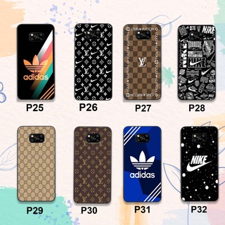 Ốp lưng điện thoại xiaomi poco x4 GT / poco x3 / poco x3 pro in hình thương hiệu LV, Guci, Nik.e và adida.s