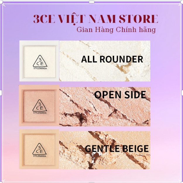 Bắt Sáng 3CE FACE HIGHLIGHTER