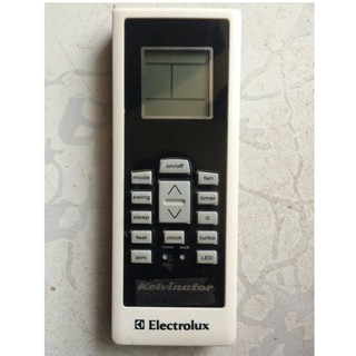 Remote Máy Lạnh Electrolux Model Màu Đen - ĐIỀU KHIỂN ĐIỀU HÒA Eletrolux loại tốt