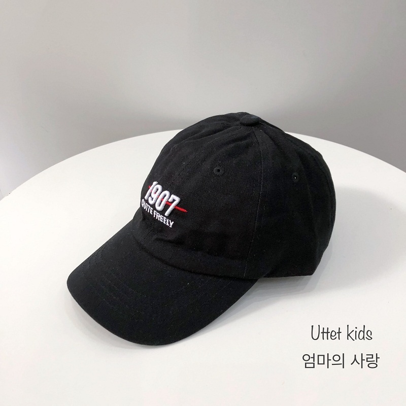 MŨ LƯỠI TRAI CHỮ 1907 DÀNH CHO BÉ GÁI VÀ BÉ TRAI CHU VI ĐẦU 50CM