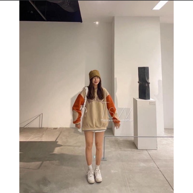 ÁO SWEATER PHỐI MÀU “ NEBRASKA “