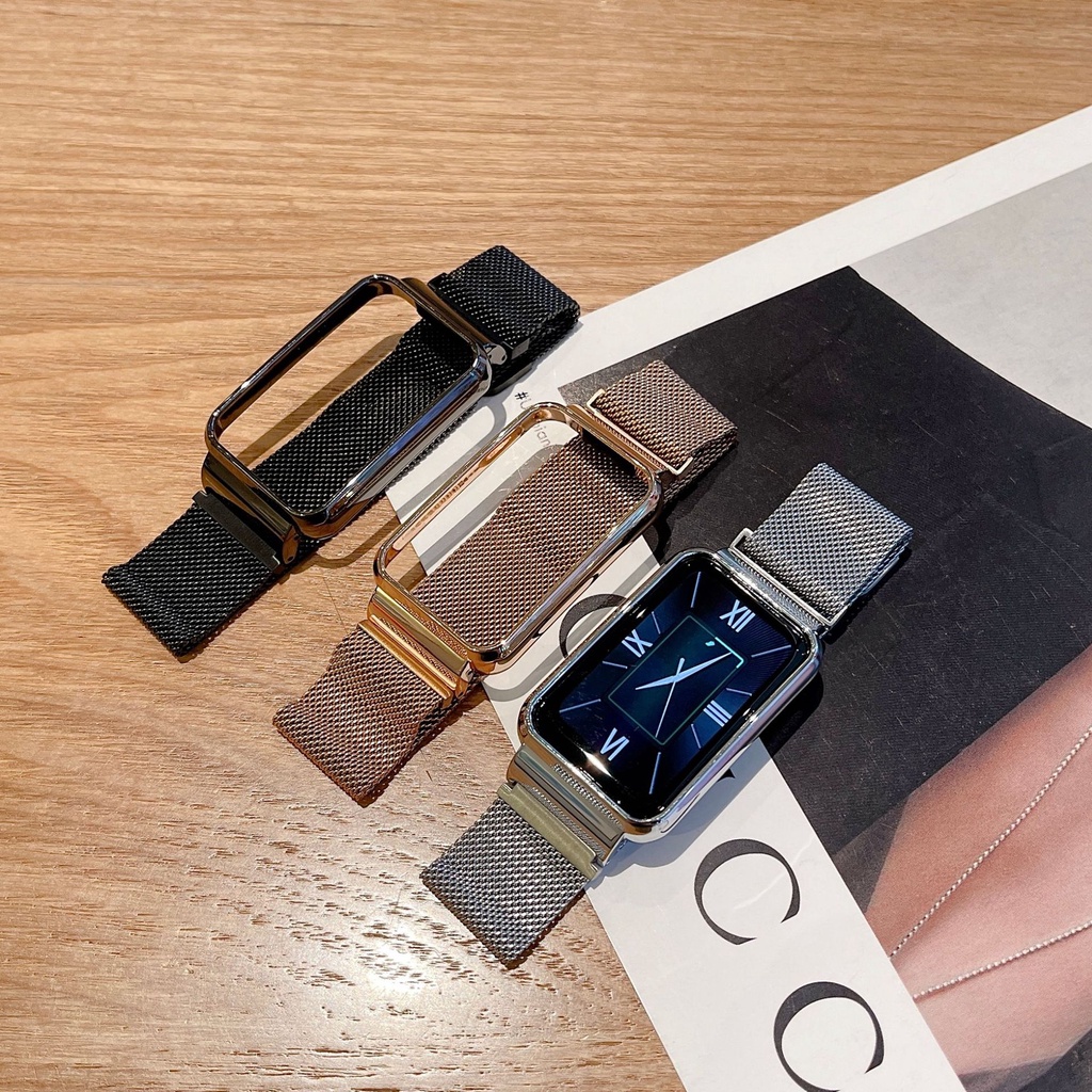 Dây Đeo Thay Thế Chất Liệu Kim Loại Không Gỉ Cho Xiaomi Mi Band 7 Pro / Xiomi Miband 7pro / Mi7pro