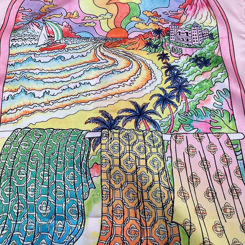 Áo sơ mi Casablanca lucid dreams print shirt ss21