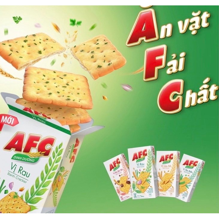 Bánh quy dinh dưỡng AFC 200g đủ vị