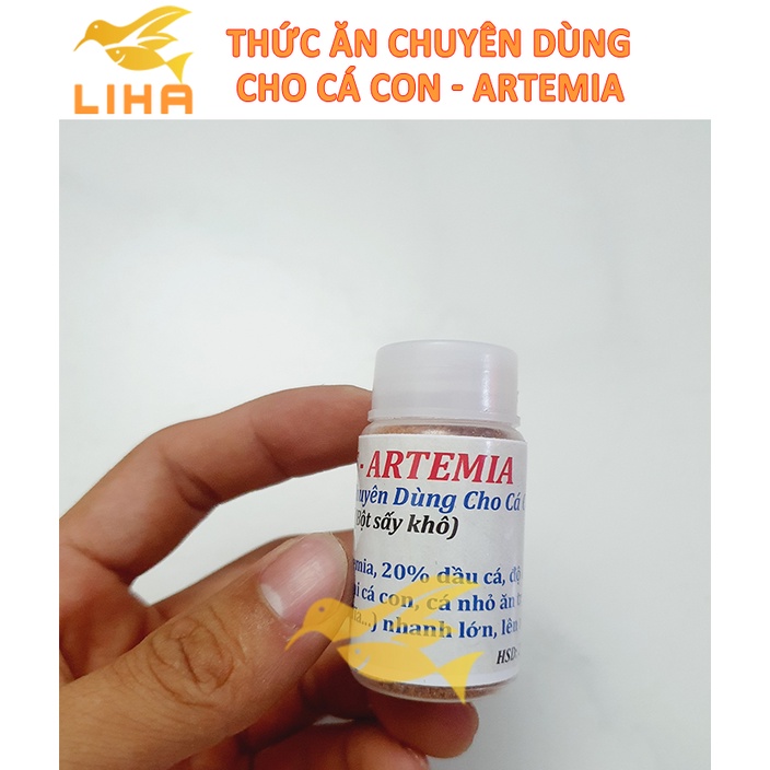AF-Artemia Bột Sấy Khô - Thức Ăn Cho Cá Con Cá Nhỏ Ăn Ngay Không Cần Ấp