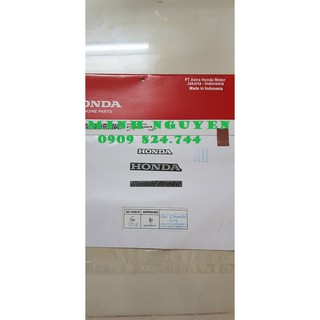 Bộ tem combibrake màu vàng cát chính hãng