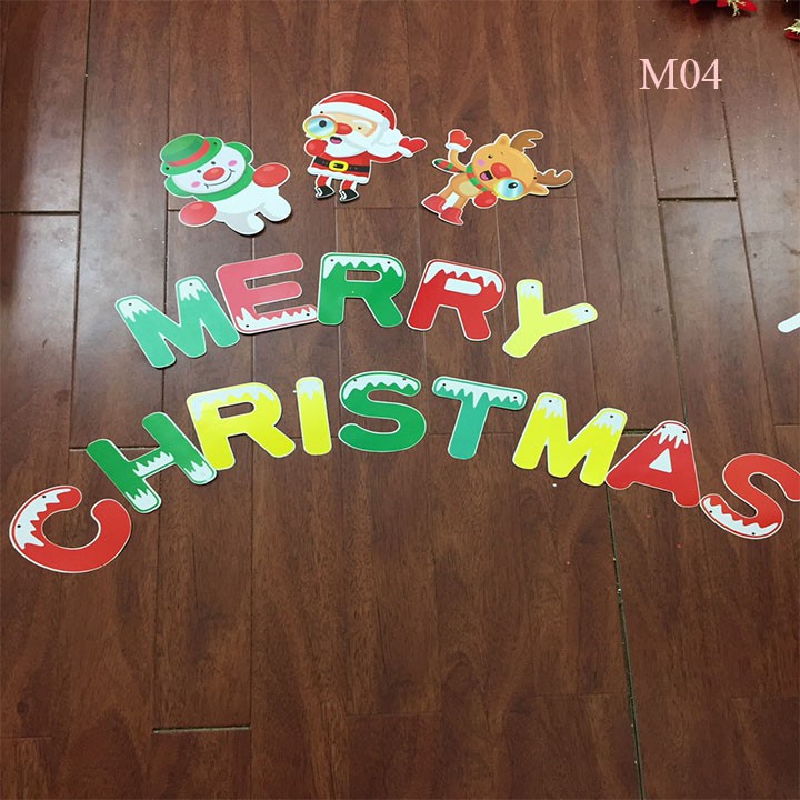 Dây treo trang trí giáng sinh, Dây treo trang trí noel các loại hình