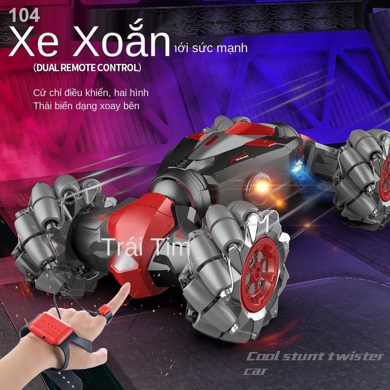 G> Ô tô điều khiển từ xa bốn bánh cảm ứng quá khổ, biến dạng cử chỉ, xe địa hình, ô tô xoắn điều khiển bằng tay, ô tô đồ