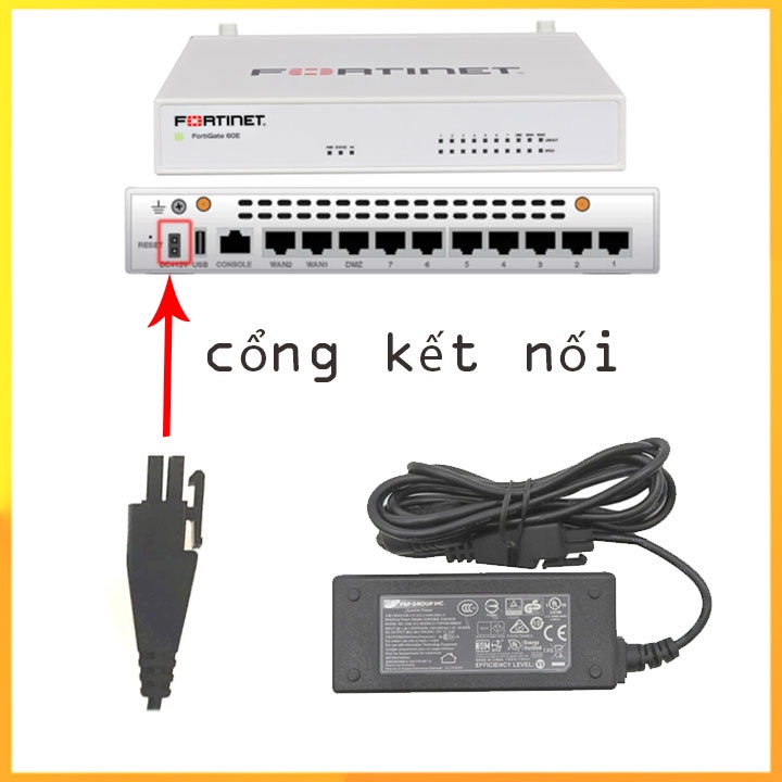 Bộ đổi nguồn cho thiết bị tường lửa Fortigate E60_dailyphukien