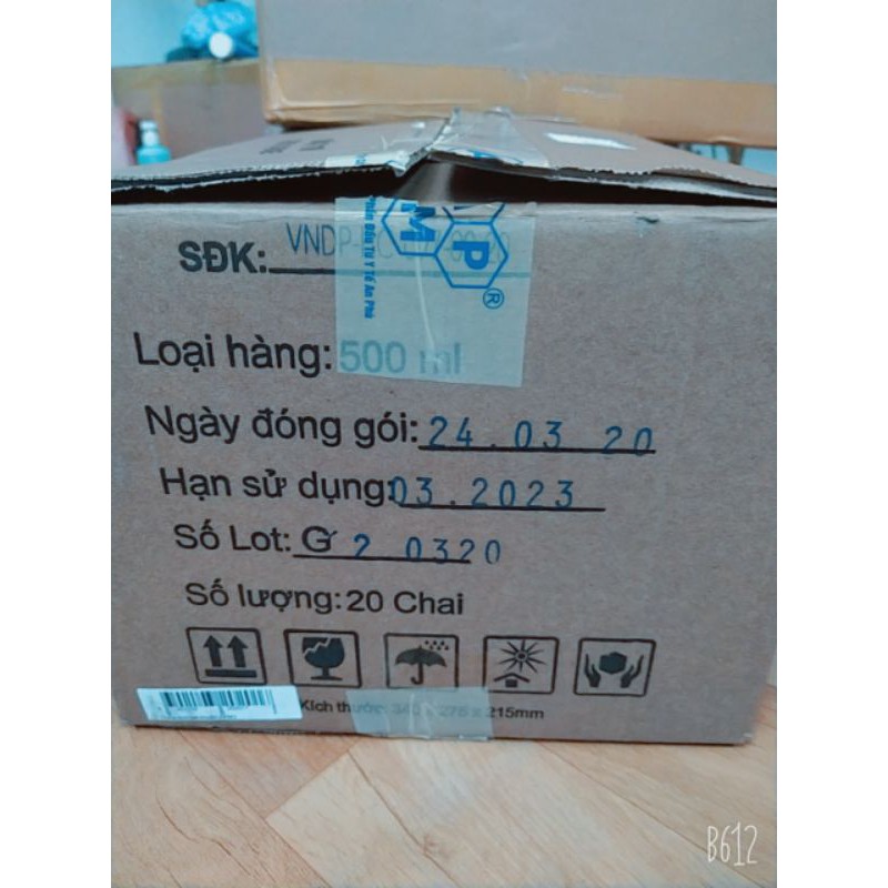 Rửa tay khô sát khuẩn y tế 500ml APM HANDGEL