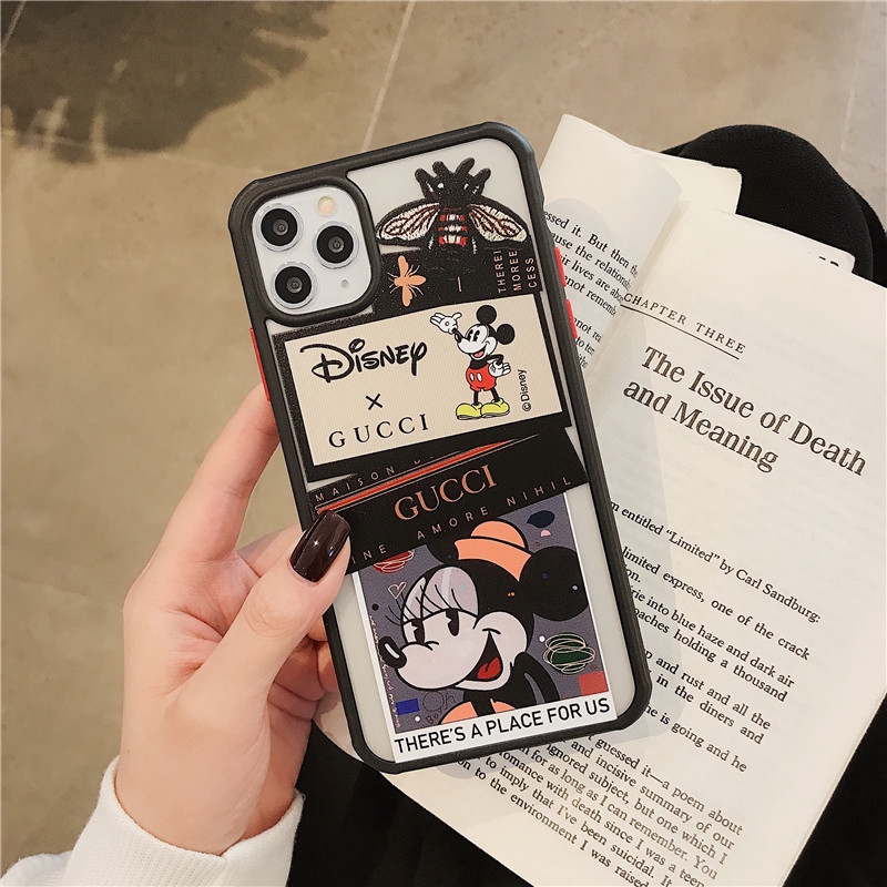 Ốp Điện Thoại Silicon In Hình Mickey Minnie Cho iPhone 11 PRO MAX 6 6s 7 8 plus XS MAX XR SE 2020 | BigBuy360 - bigbuy360.vn