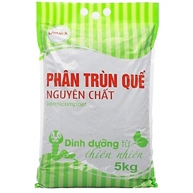 5kg Phân Trùn Quế Hữu Cơ Tiện Lợi, Không Mùi Hôi