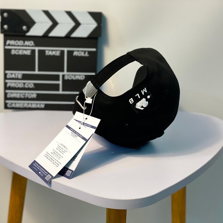 Mũ lưỡi trai, Nón kết xuất khẩu Zeni Store N.Y đen logo trắng thêu logo cạnh trái tim Siêu HOT Freeship, Full Hộp