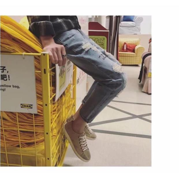 Quần JEAN Nam rách . Mã N15 . Size 27-34 Xịn . . : * : ༝ 2021 " ' ` ^ (