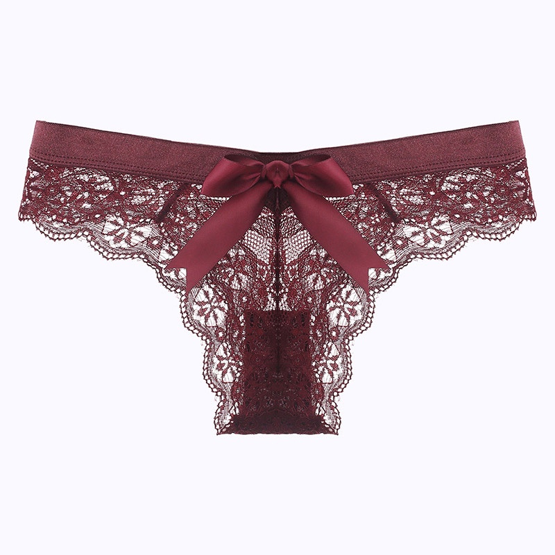 AOFEIQIKE Quần Lót Ren Không Đường May Mềm Mại Thoáng Khí Gợi Cảm Cho Nữ