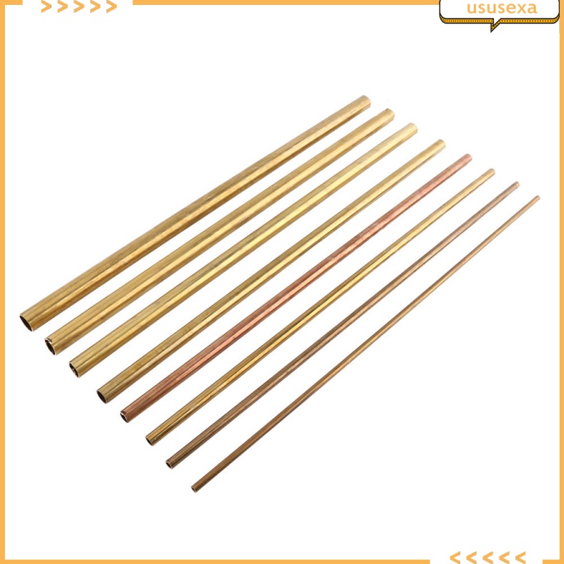 Ống Đồng Tròn Dài 500mm 1mm 6 / 8 / 10 / 12 / 14 / 16 / 18 / 20mm Chuyên Dụng