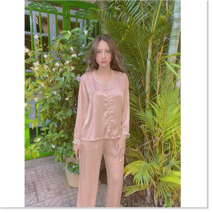 SET PIZAMA MẶC NHÀ NỮ SIÊU XINH , QUẦN DÀI ÁO DÀI SIÊU ĐẸP KME FASHION