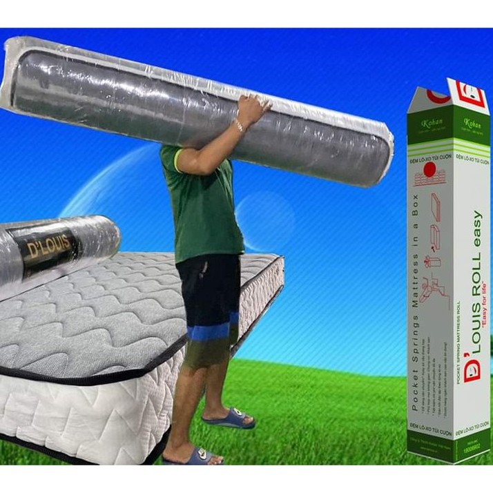 ĐỆM LÒ XO TÚI CAO CẤP D'LOUIS KOHAN NỆM KOHAN