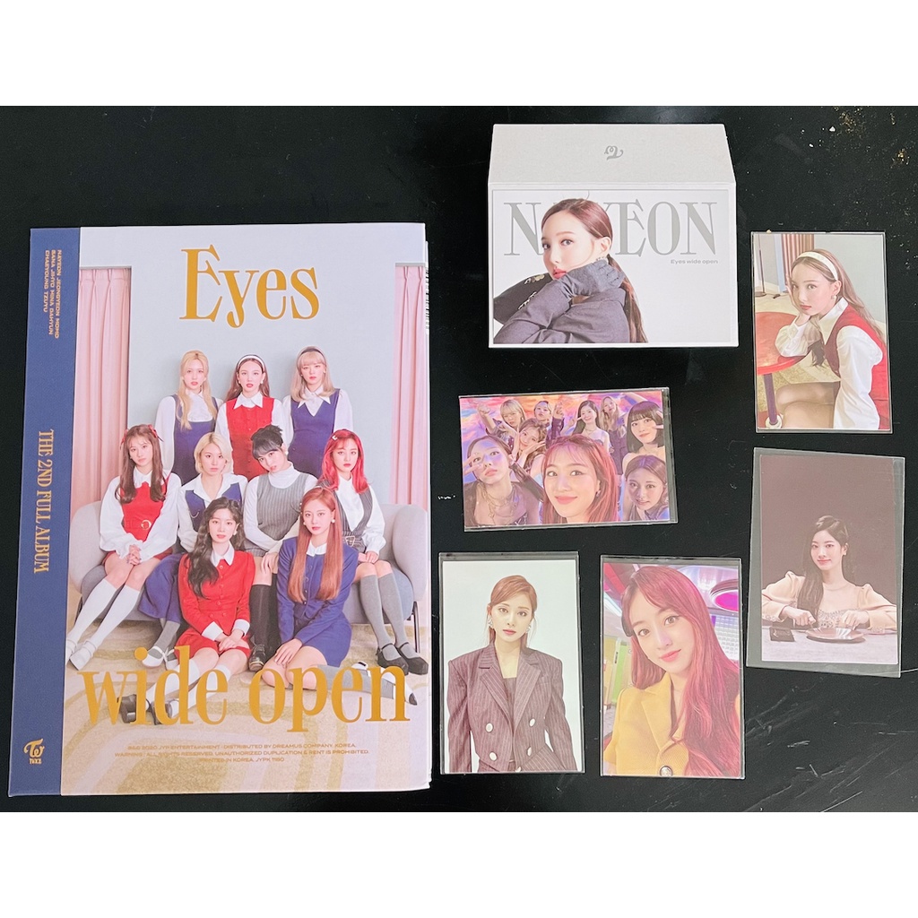 Album Eyes Wide Open TWICE OFFICIAL - Tách Lẻ card, album...