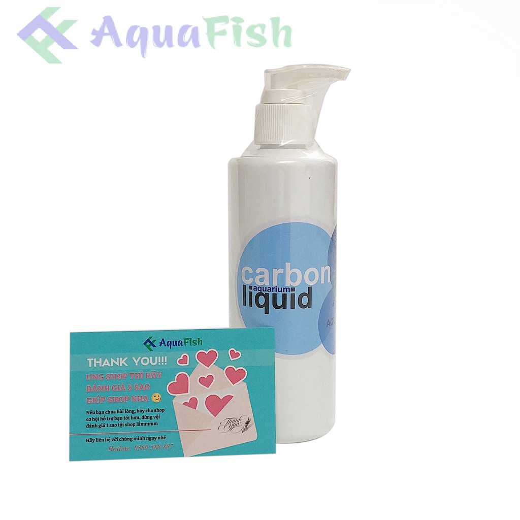 Dung Dịch Thay Thế Khí CO2 Dùng Cho Cây Thủy Sinh Carbon Liquid 300ml
